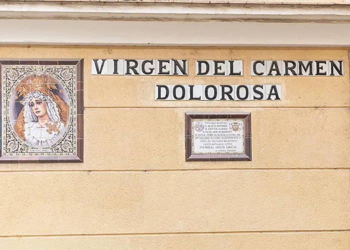 Virgen Carmen Dolorosa Plaza De La Alameda